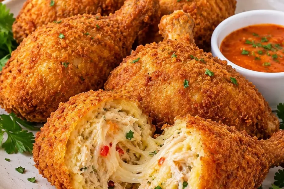 Coxas de Frango com Batata Assadas e Douradinhas Coxas de Frango com Batata Assadas e Douradinhas