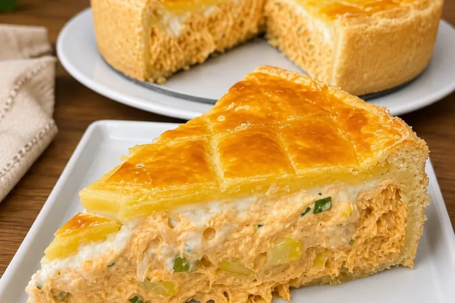 Empadão de Frango Cremoso