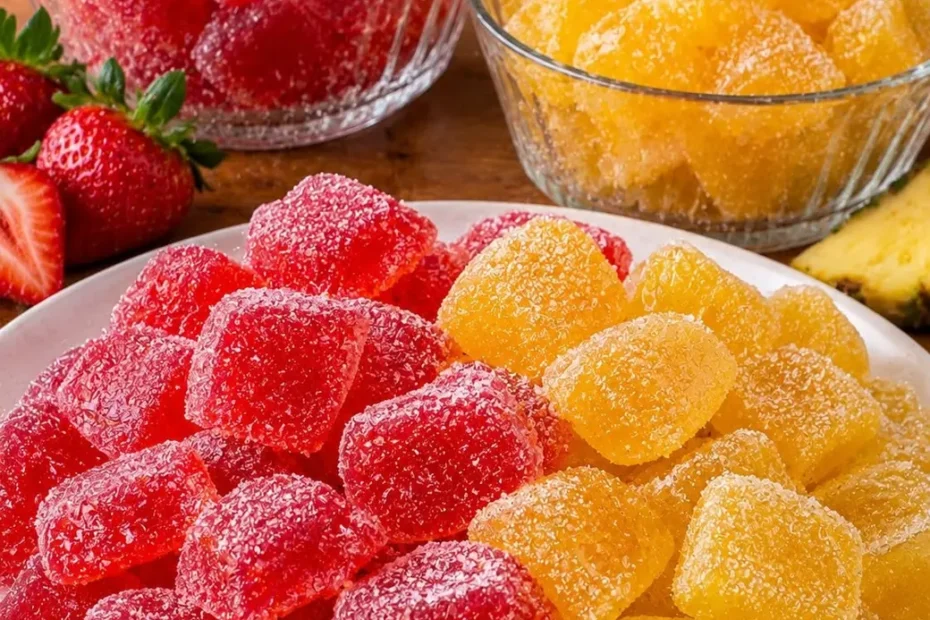 Geleia d’Água Caseira de Morango e Abacaxi Geleia d’Água Caseira de Morango e Abacaxi
