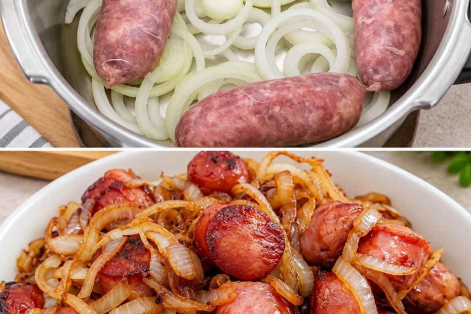Linguiça com cebola na panela de pressão: receita e 7 dicas de preparo