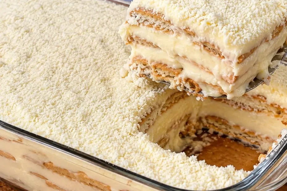 Pavê de Leite Ninho Cremoso e Delicioso Pavê de Leite Ninho Cremoso e Delicioso