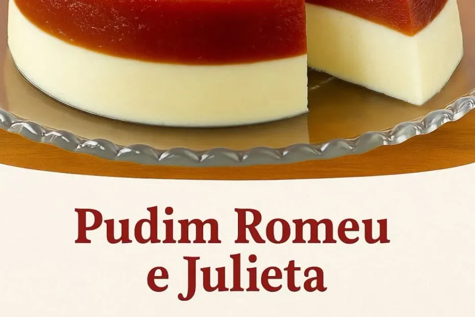 Pudim Romeu e Julieta Cremoso com Goiabada Pudim Romeu e Julieta Cremoso com Goiabada