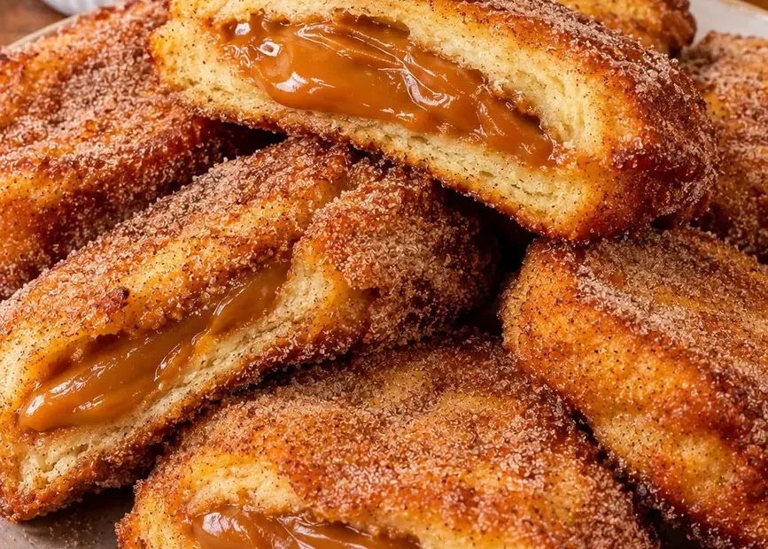 Rabanada Recheada com Doce de Leite Rabanada Recheada com Doce de Leite