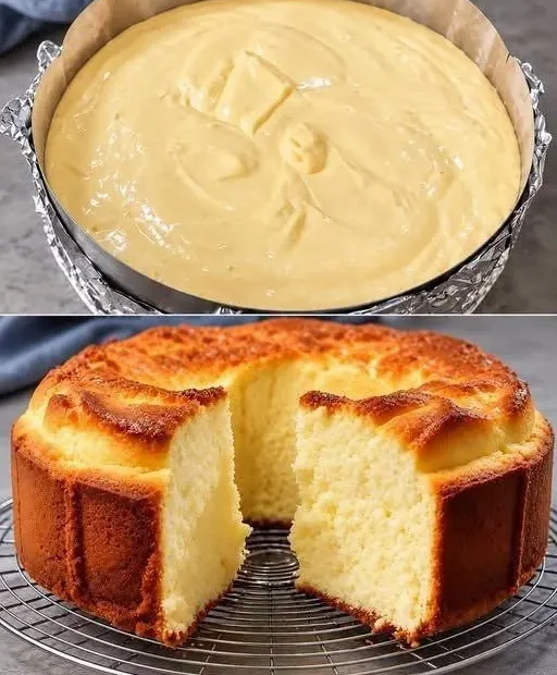 Bolo de Baunilha Fofinho com Massa de Liquidificador Bolo de Baunilha Fofinho com Massa de Liquidificador