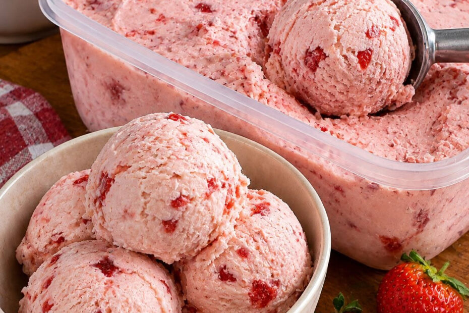 Sorvete cremoso de morango: receita e 7 dicas de preparo Sorvete cremoso de morango: receita e 7 dicas de preparo